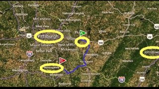UFOs near PITTSBURGH, PA 9/24/11 - & others in PA