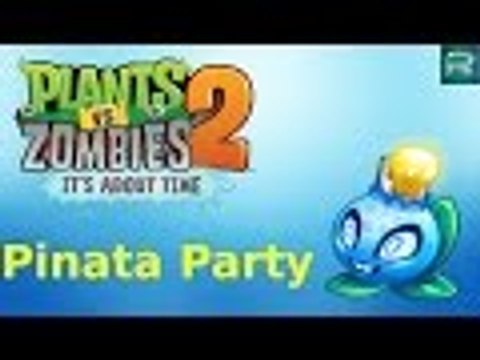 Plants vs Zombies 2 - #Pinata Party - Electric Blueberry!