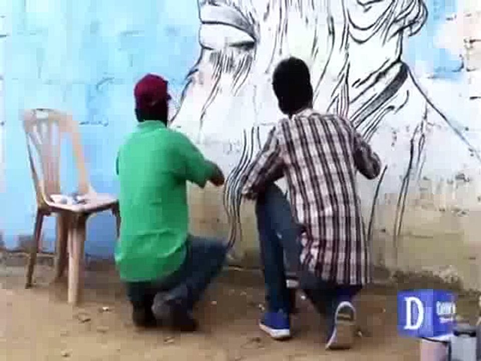 Abdul Sattar Edhi Portrait in Karachi