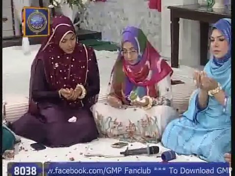 A Tribute To Amjad Sabri In Good Morning Pakistan Show