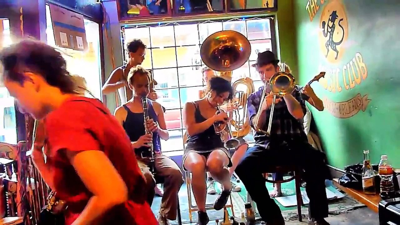 Tuba Skinny - "Michigander Blues" - Spotted Cat 4/10/12 - MORE at DIGITALALEXA channel