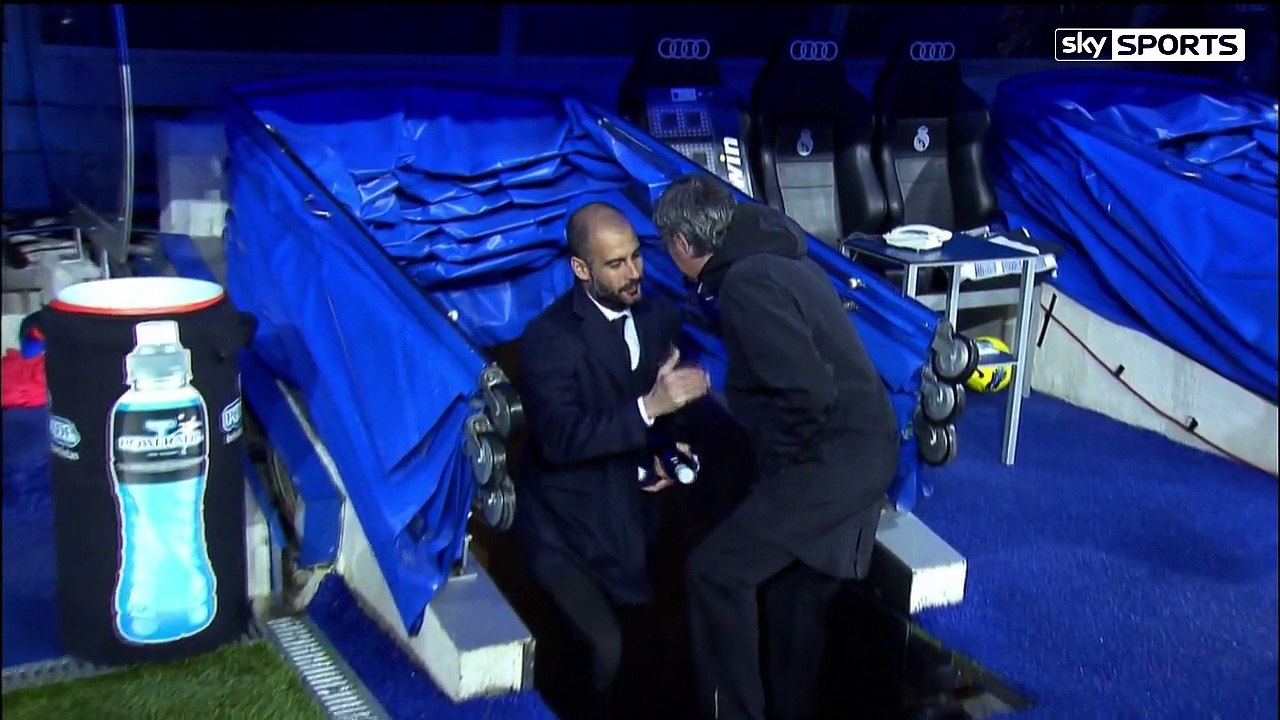 Jose Mourinho vs Guardiola rivalry
