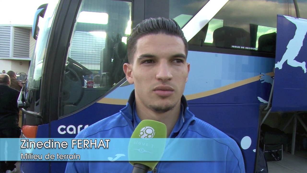 Réaction de Zinedine Ferhat (Le Havre) Buteur et passeur !
