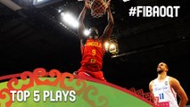 Top 5 Plays - Day 2 - 2016 FIBA Olympic Qualifying Tournament - Serbia