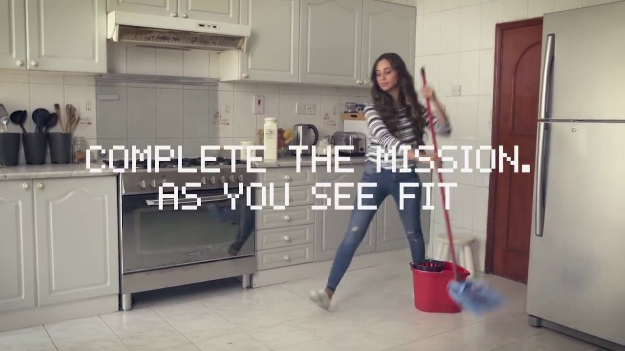 Mop the Floor CocaCola Mission