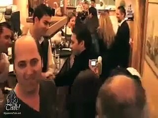 استقبال نجوم باب الحارة فور وصولهم للعاصمة البريطانية