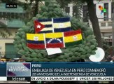 Perú: embajada venezolana celebra 205 años de independencia de su país