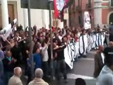 Protesta Ultras Foggia, in corteo 28/05/2012