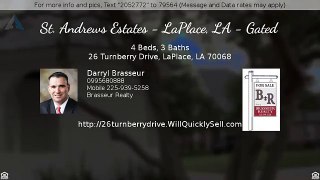 Priced at $335,000 - 26 Turnberry Drive, LaPlace, LA 70068