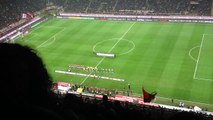 25/11/12 Milan - Juventus 1-0 : ingresso squadre - calcio d'inizio