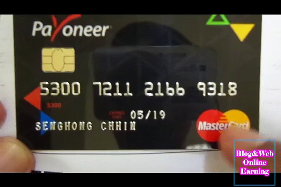 How to Activate Payoneer Master Card