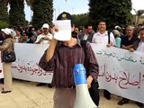 قبل اختتام الوقفة الاحتجاجية لنقابة مفتشي التعليم 3 10 2013