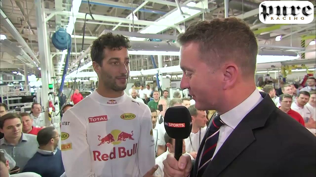 F1 (2016) Ricciardo excited for British GP