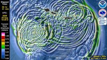 Tsunami Animation: Samoan Islands, 29 September 2009