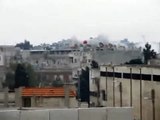 حمص - قصف عنيف على حي باباعمرو 14-2-2012.flv