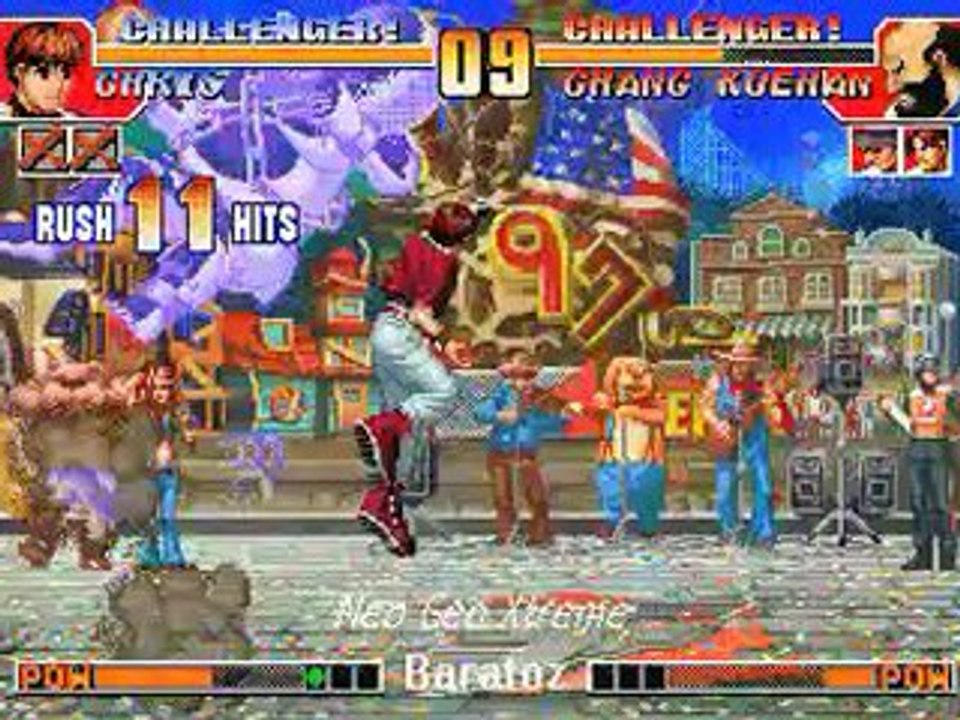 king of fighters KOF 97 neo geo Combos 1