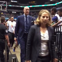 The Minnesota Lynx head into the half up 1 on ESPN2 behind 17 from