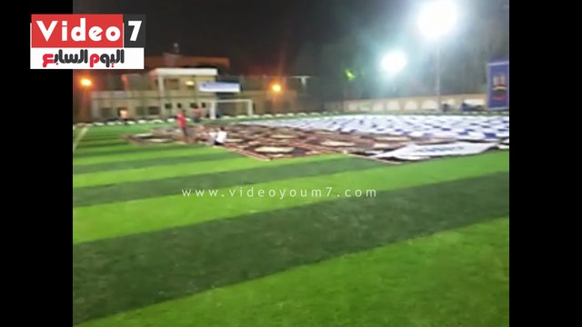 بالفيديو.. ساحات بنى سويف تستعد لاستقبال المصلين فى عيد الفطر