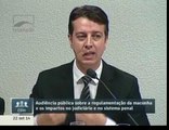 Juíz João Marcos Buch - parte 2, Audiência da CDH no Senado, legalização da maconha (22 de Setembro)