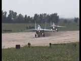 A Ukrainian Air Force MIG-29 Take Off