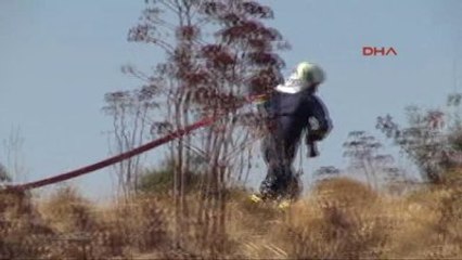 Bodrum-Sigara İzmaritinden Çıktığı Sanılan Yangın Korkuttu