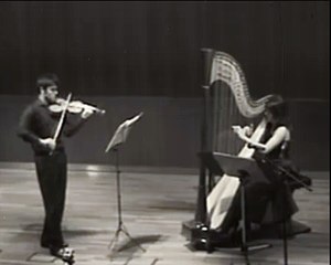 Prélude Romantique Op. 17- Tournier- pour violon et harpe