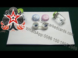 lentes de contato infravermelhos