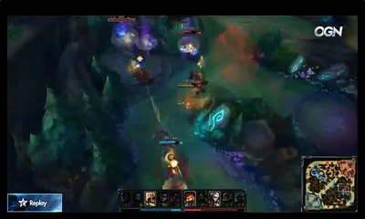 Faker making a 1v3 look easy. LCK Week 10 SKT vs CJ