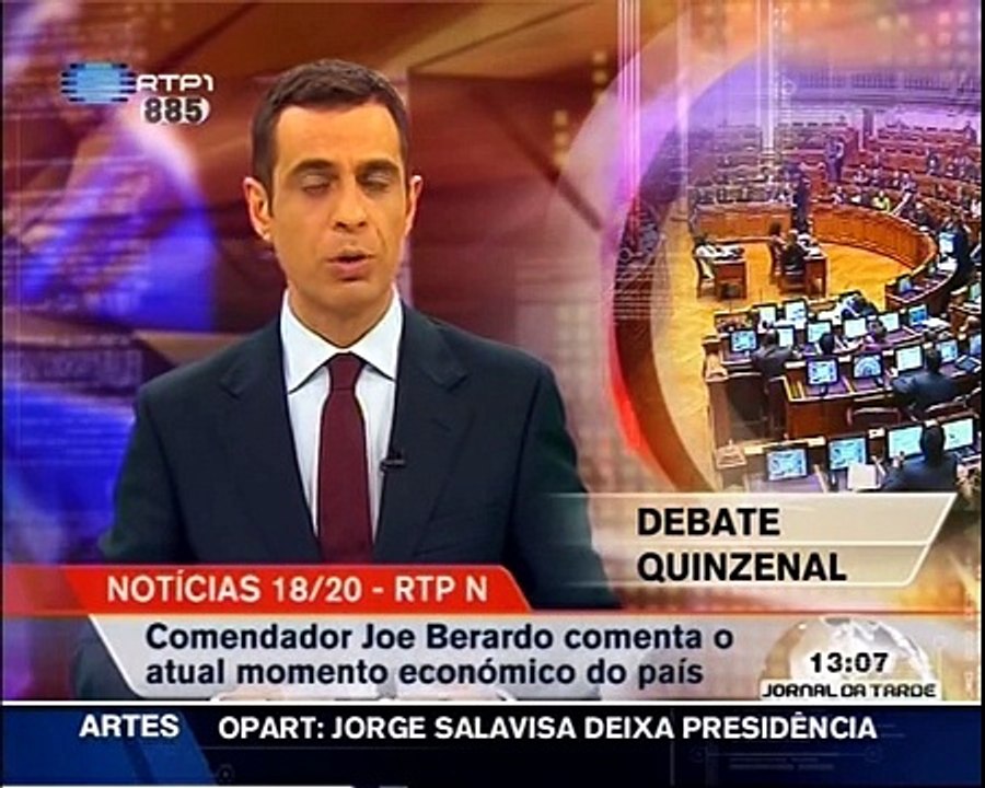 2011 01 28 privados debate quinzenal parlamento  RTP.avi