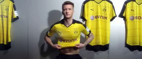 BVB Borussia Dortmund Trikot Heim Home 2016 Neu 15-16 Reus Hummels Großkreutz Jersey Shirt