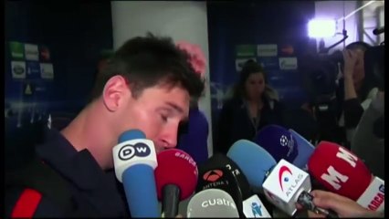 Lionel Messi talking about Bayern