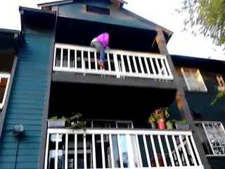 Comment ne pas descendre d'un balcon