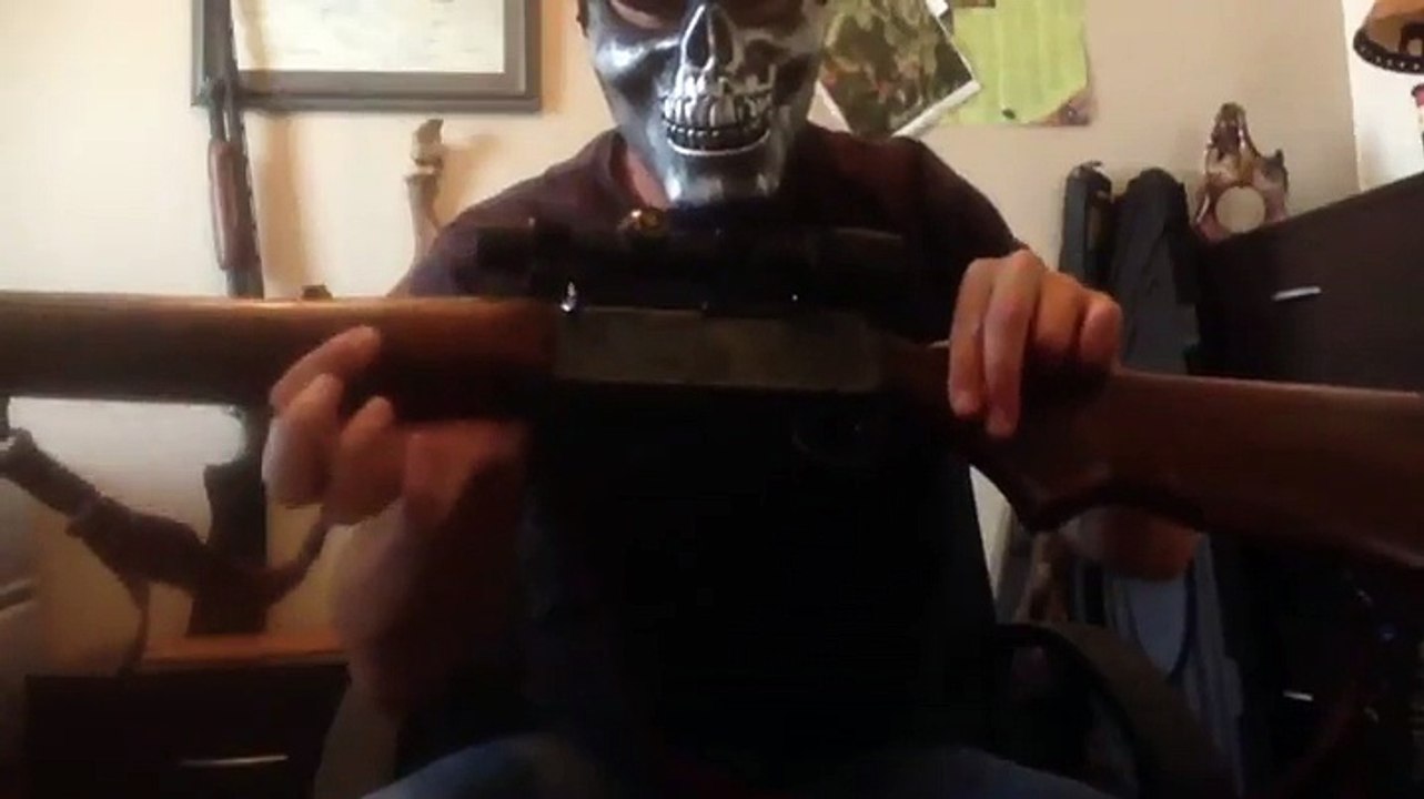 Cette démonstration avec une arme  feu aurait pu très mal finir