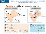 Remake EGR 245 Lecture 29: Equations of motion for planar motion  Rotation about a fixed axis