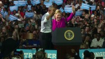 Obama : son vibrant plaidoyer pour Hillary Clinton