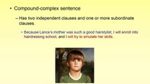 Grammar and Punctuation Lesson 2 - Sentence Types and Commas