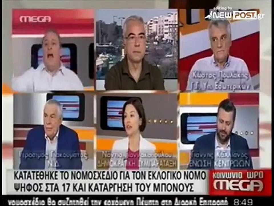 Έκρηξη Καμπουράκη στον "αέρα" του Mega