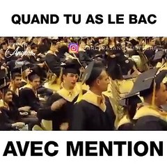 Quand t'as le bac avec mention