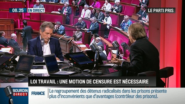 Le parti pris d'Hervé Gattegno : Une motion de censure contre la loi Travail est nécessaire - 06/07
