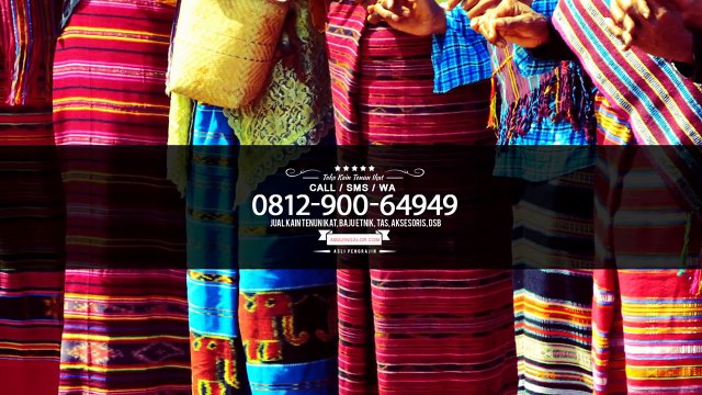 Jual Kain Tenun NTT, Baju Tenun - WA 0812-900-6-4949 - Amazing ALOR