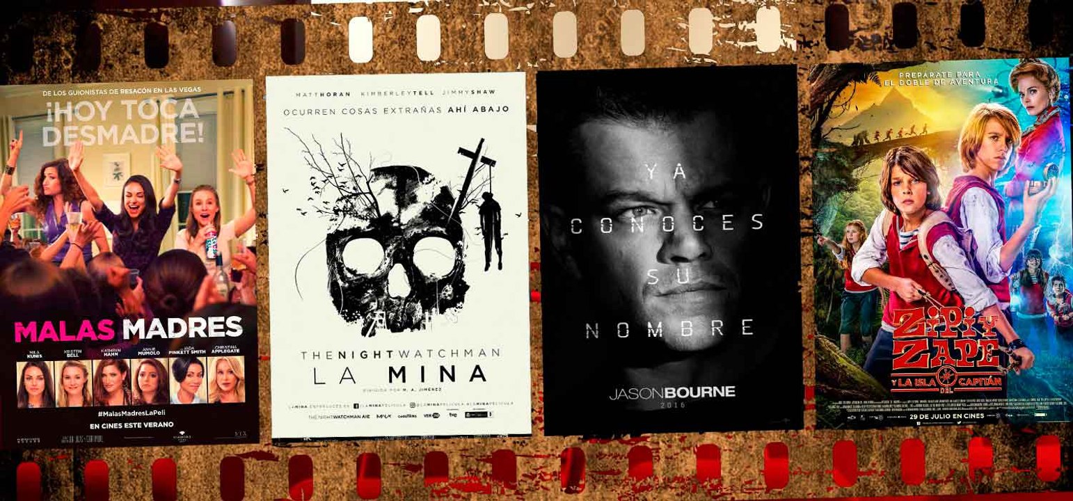 ​Estrenos ​del 29 Julio​ del 2016​