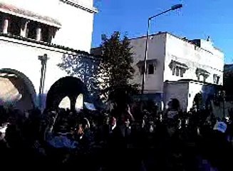 مسيرة 20 فبراير البيضاء بعين الشق 27 نوفمبر2011