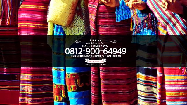 WA 0812-900-64949, Toko Tenun Ikat NTT, Baju Etnik Modern - AMAZING ALOR