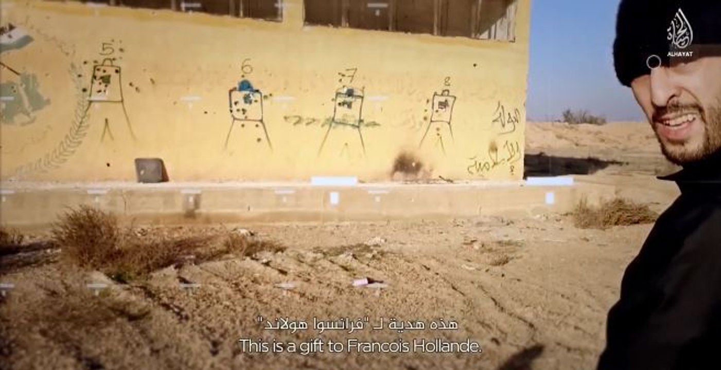 Brahim Abdeslam vise François Hollande dans un clip de propagande de Daesh (vidéo)