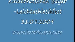 Kinderrutschen 15. Bayer-Leichtathletikfest (31.07.2009)