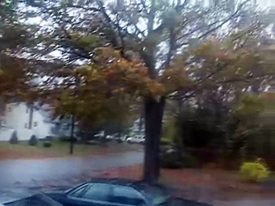 Hurricane Sandy meets Long Island, New York!! 10/29/2012 Mastic Beach New York Part 16