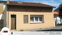 A vendre - Maison/villa - Graulhet (81300) - 3 pièces - 133m²