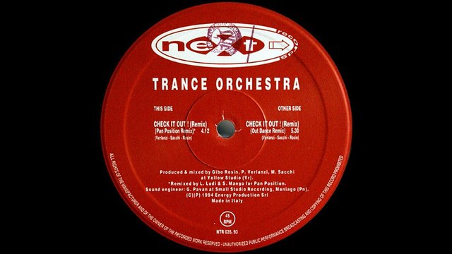 Trance Orchestra - Check It Out! (Out Dance Remix) (B)