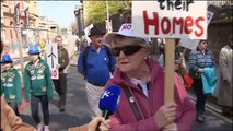 Energy Protest March, Dublin 15/04/14 via TV3