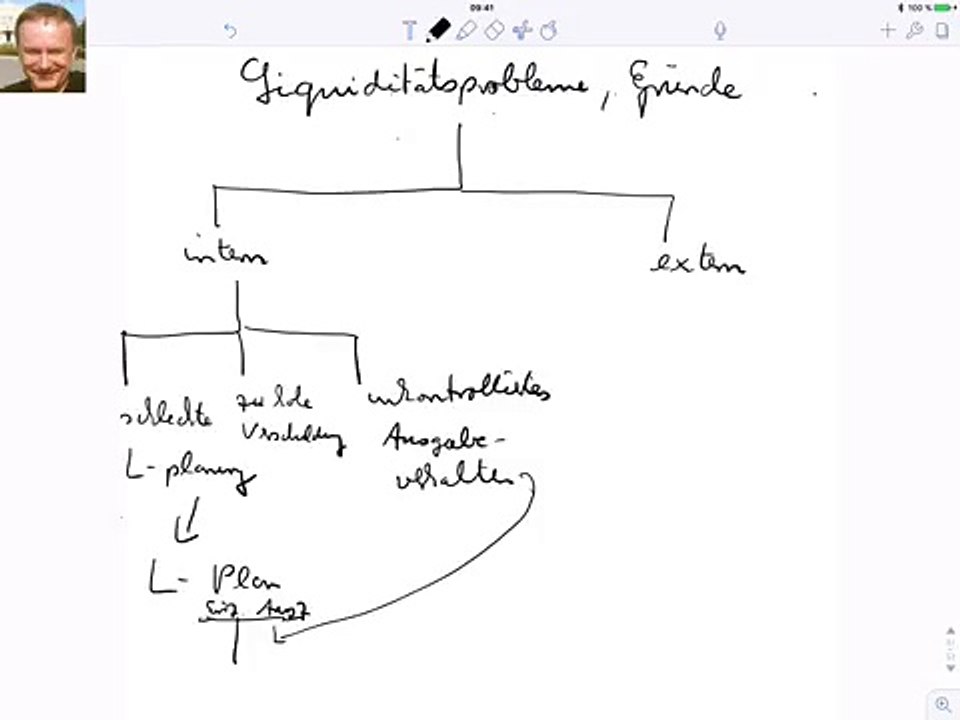 Liquiditätsprobleme, Gründe